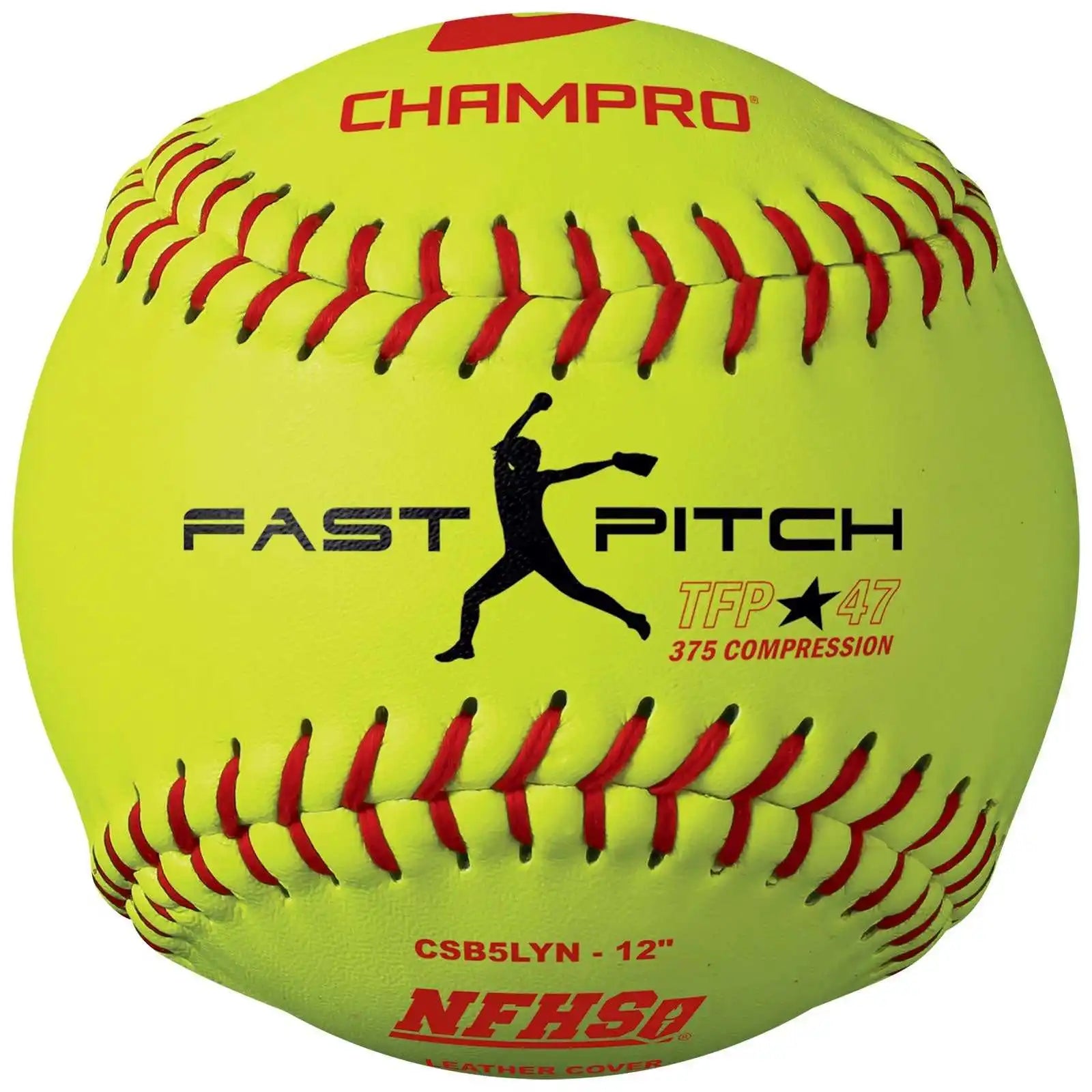 Champro Csb5lyn Nfhs12 Fast Pitchleather Cover.47cor