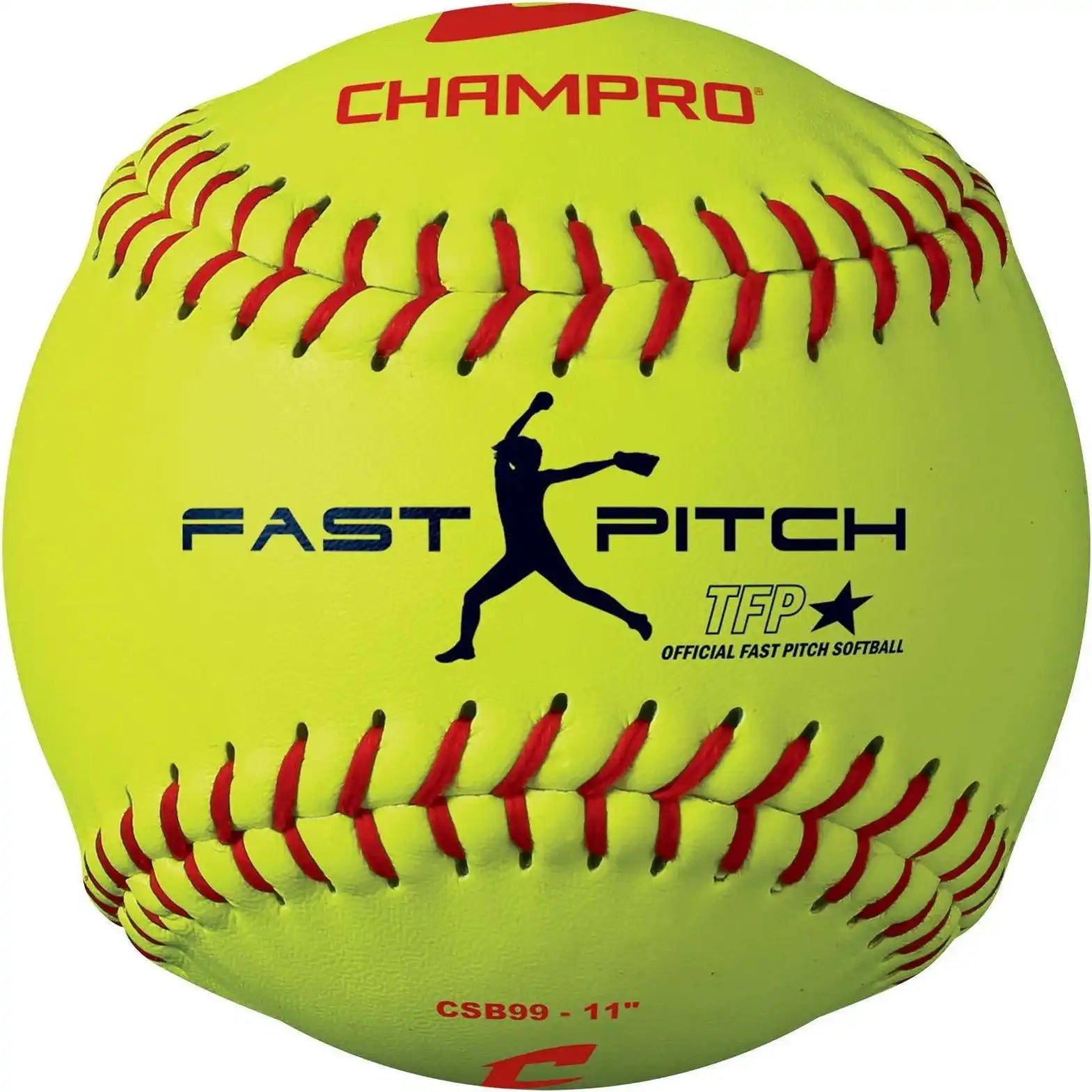 Champro Csb99 11 Fast Pitch Softball - Optic Yellow