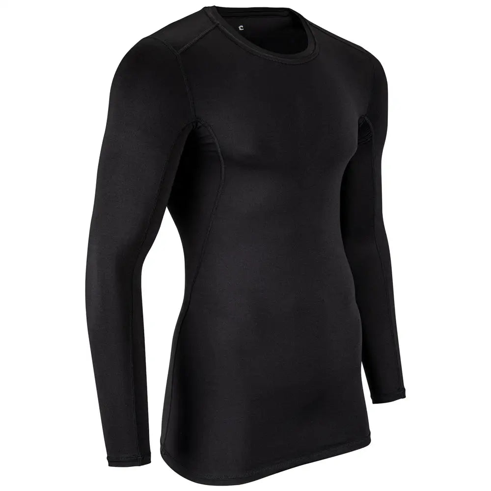 Champro Cwcj01 Cold Weather 2.0 Compression Long Sleeve Shirt - Black
