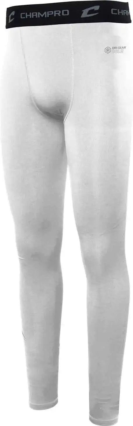 Champro Cwcs2 Cold Weather Compreshort Sleeveion Bottom - White