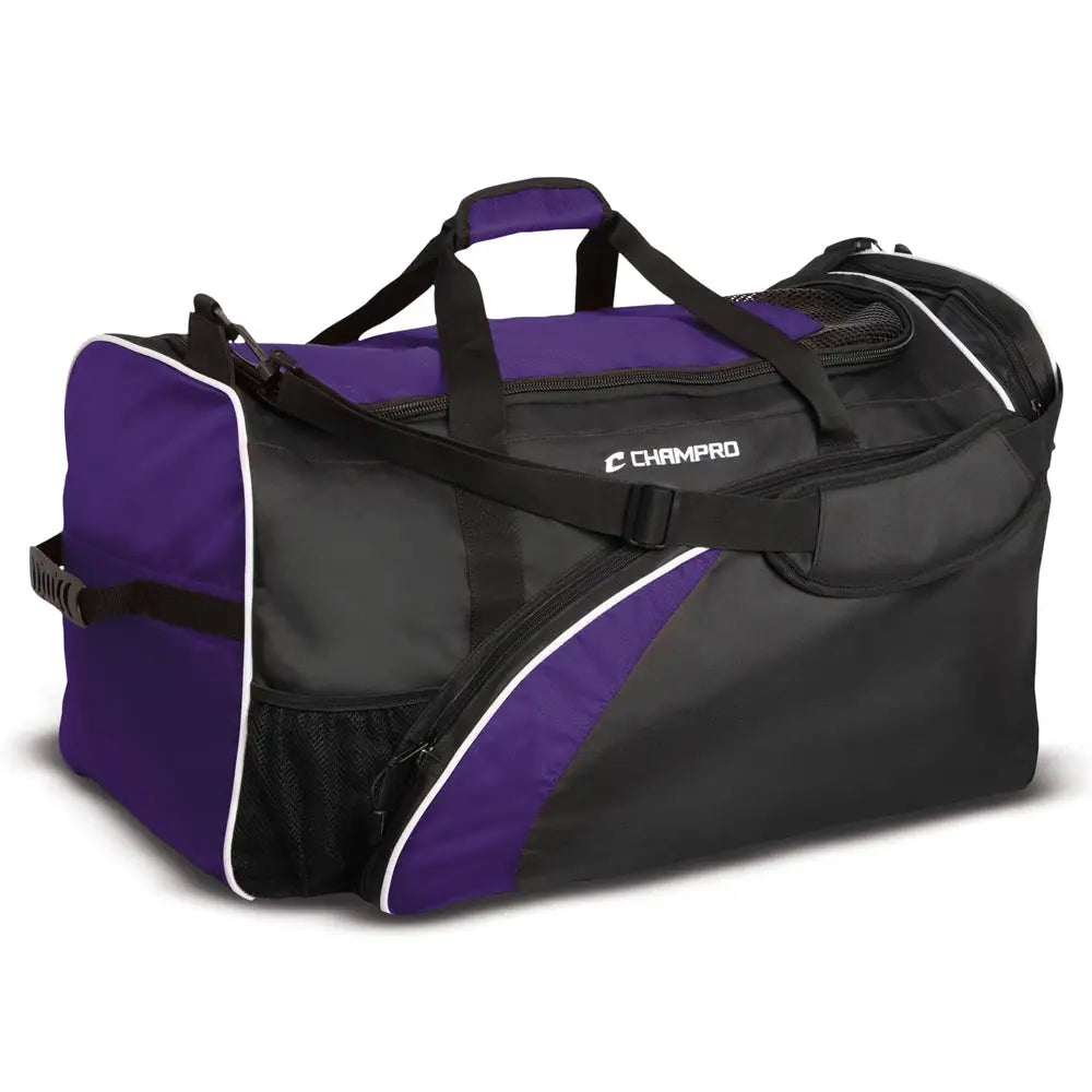 Champro E43 Varsity Football Equipment Bag 26’’ x 15’’ - Purple