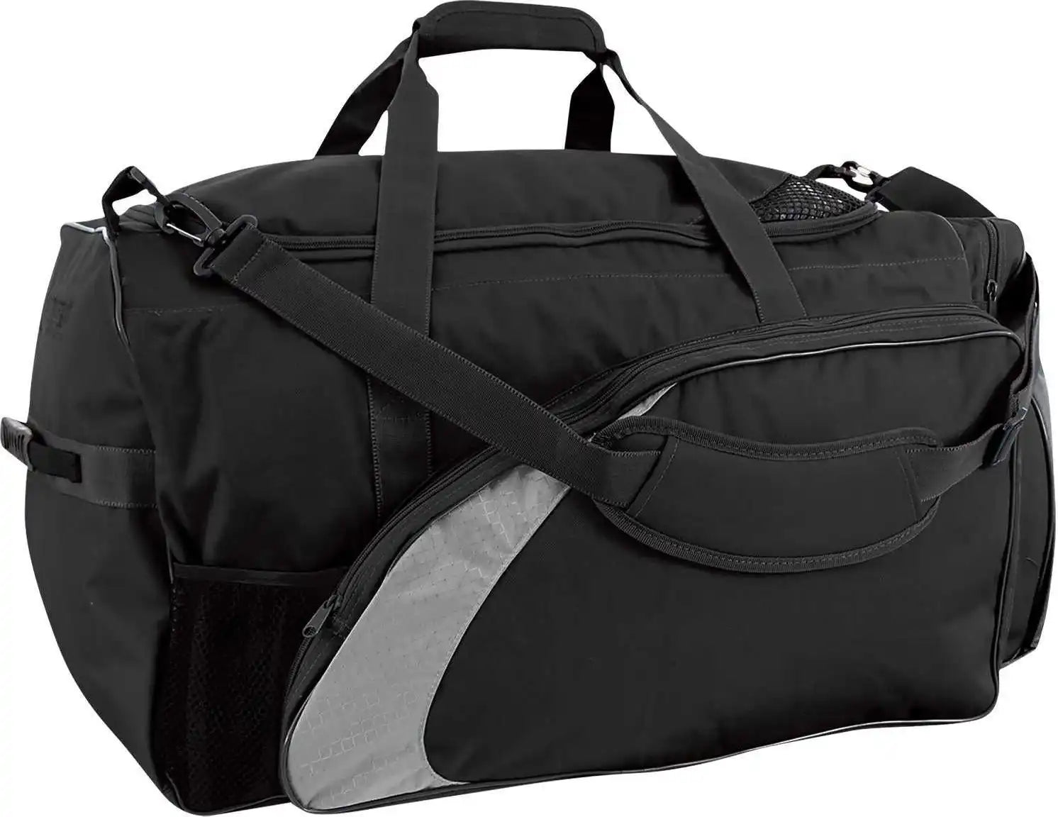 Champro E43 Varsity Football Equipment Bag 28 x 15 - Black Gray