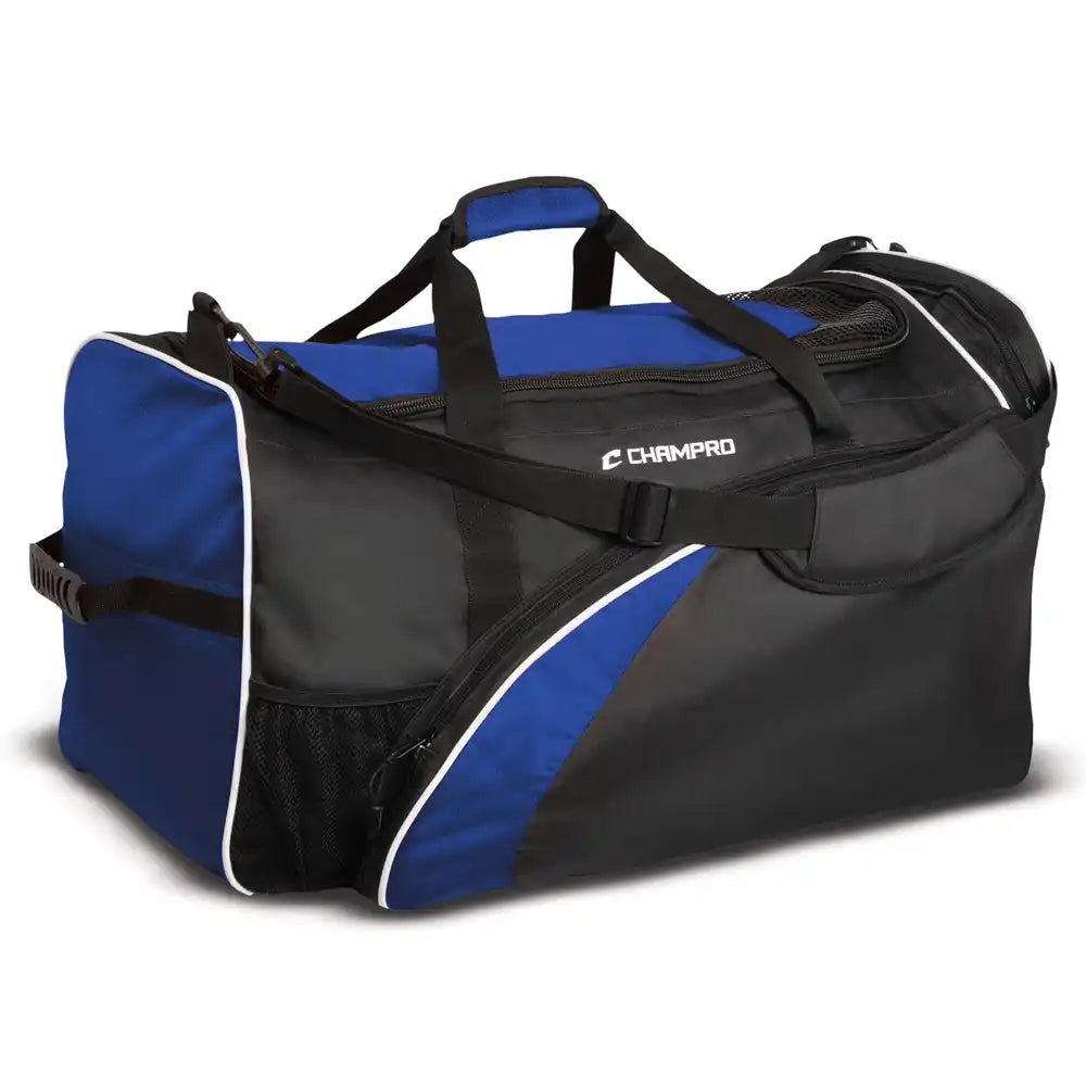 Champro E43 Varsity Football Equipment Bag 28 x 15 - Royal