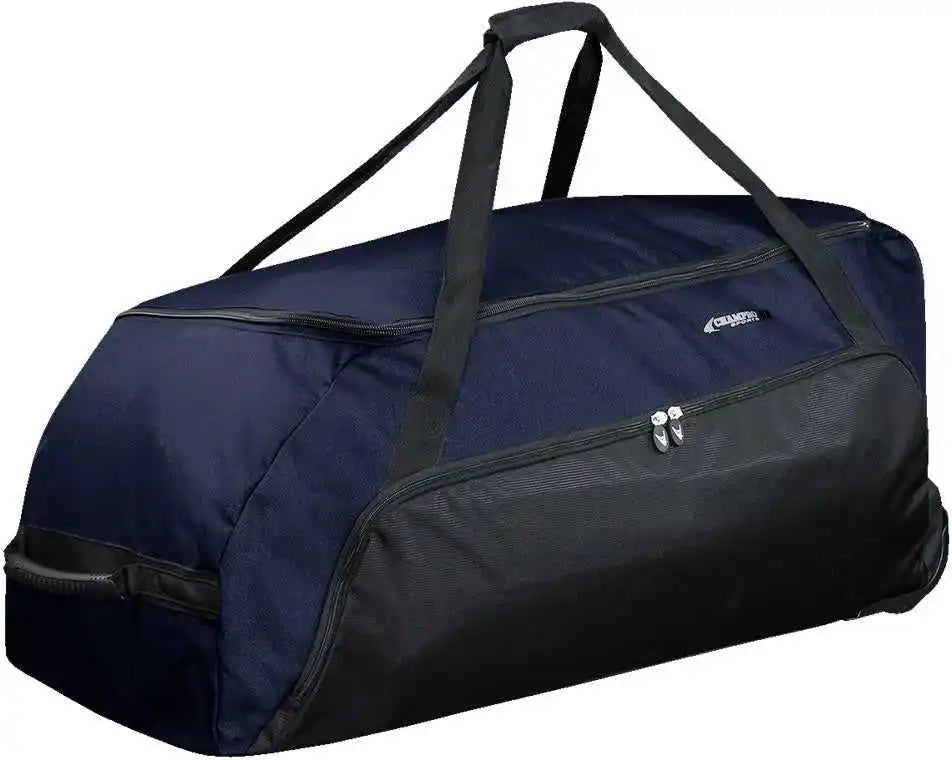 Champro E50- Jumbo All-purpose Bag on Wheels - 36 x 16 18 - Navy