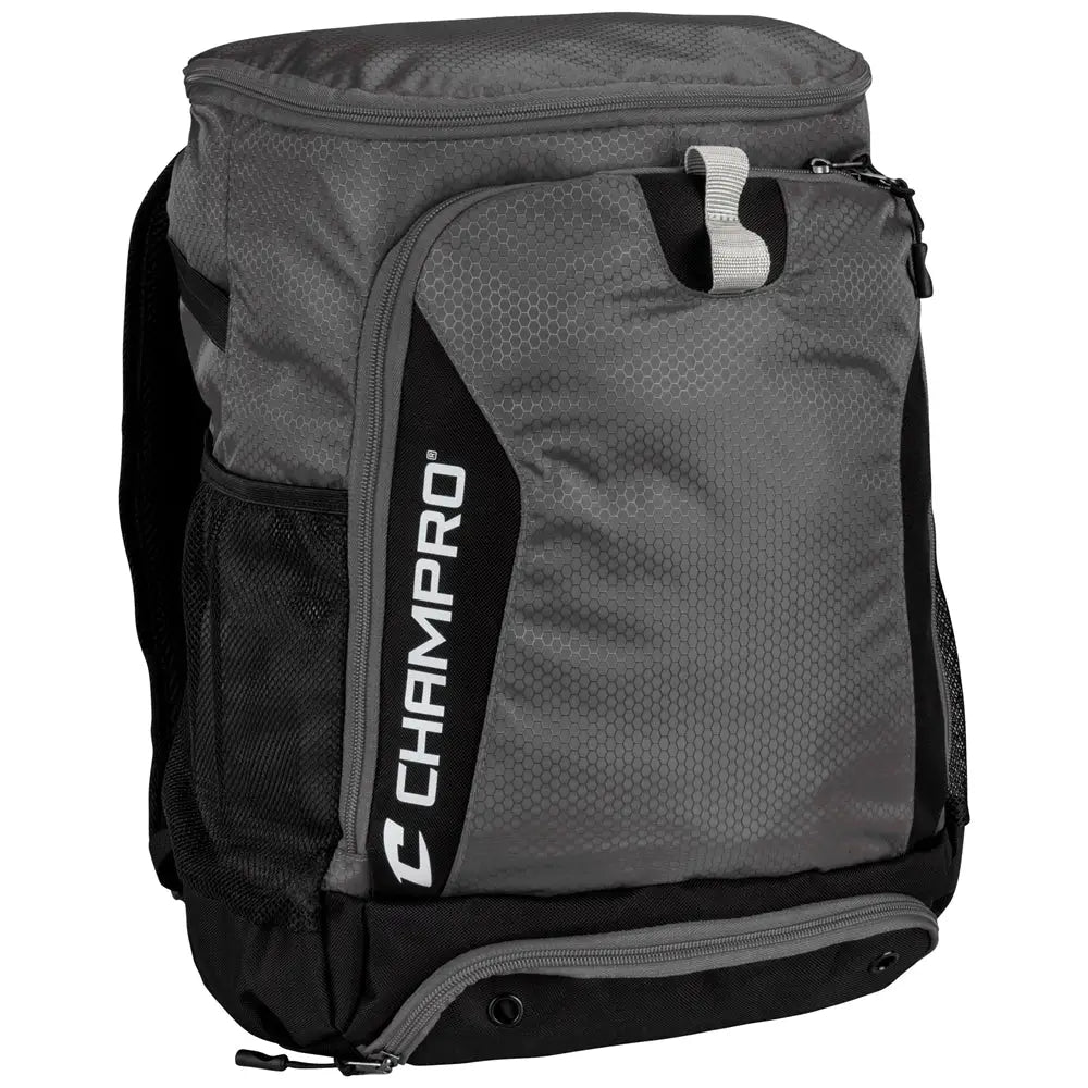Champro E81 Fortress 2 Backpack - 13’’ x 8’’ 18’’ - Graphite