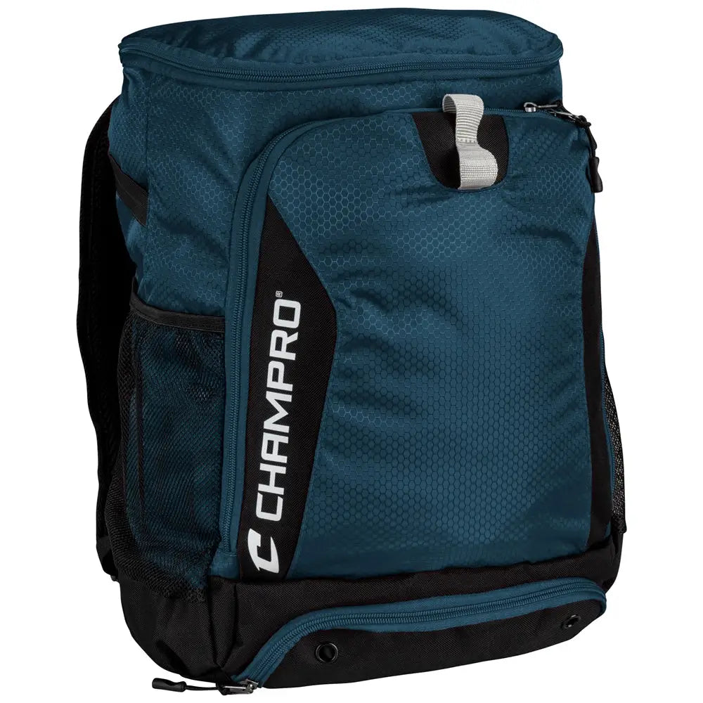 Champro E81 Fortress 2 Backpack - 13’’ x 8’’ 18’’ - Teal