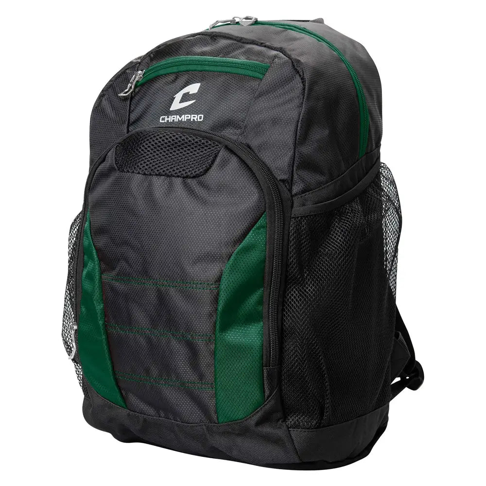 Champro E83 Competition Backpack 19’’l x 11’’w 9’’d - Forest Green