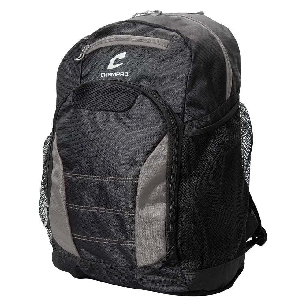 Champro E83 Competition Backpack 19’’l x 11’’w 9’’d - Grey