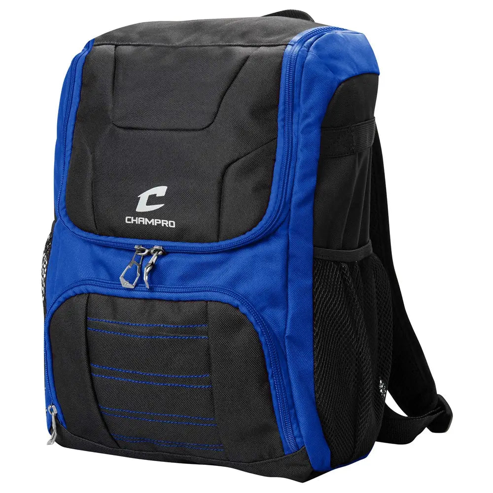 Champro E87 Prodigy Backpack 16’’l x 10.75’’w 8.5’’d - Royal