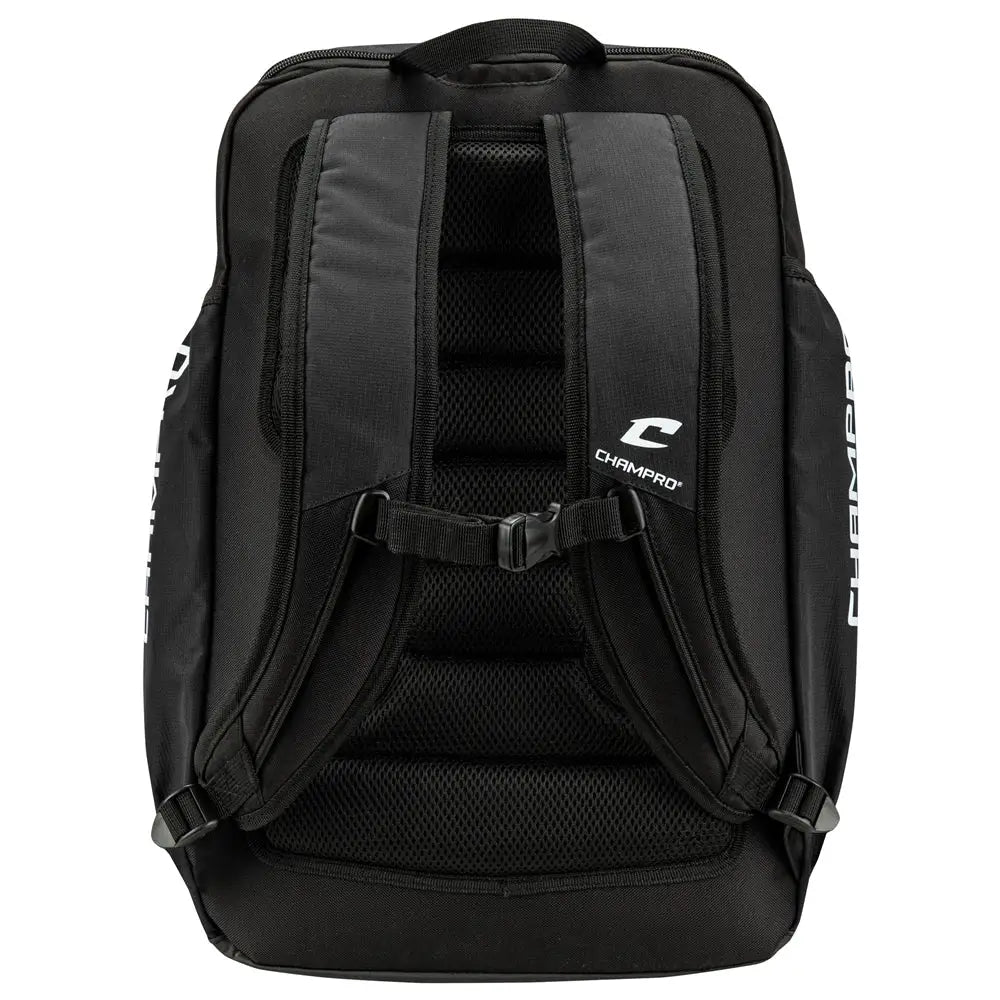 Champro E91 Siege Backpack 18 x 12 8 - Black