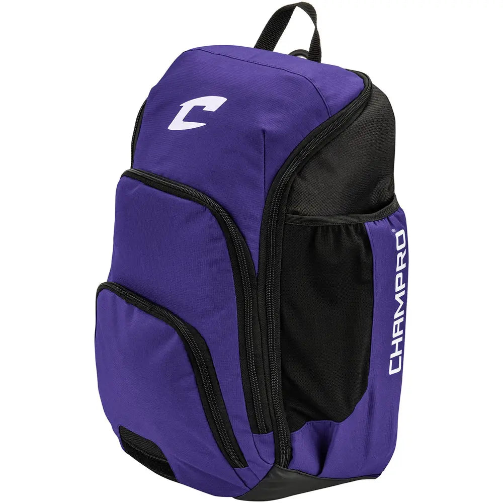 Champro E91 Siege Backpack 18 x 12 8 - Purple