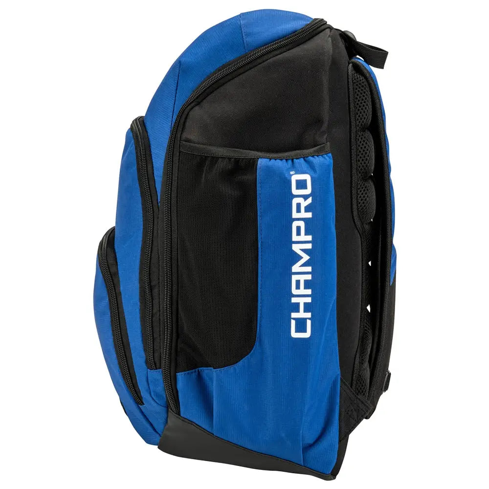 Champro E91 Siege Backpack 18 x 12 8 - Royal
