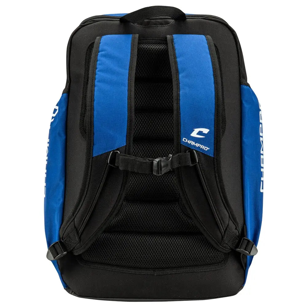 Champro E91 Siege Backpack 18 x 12 8 - Royal