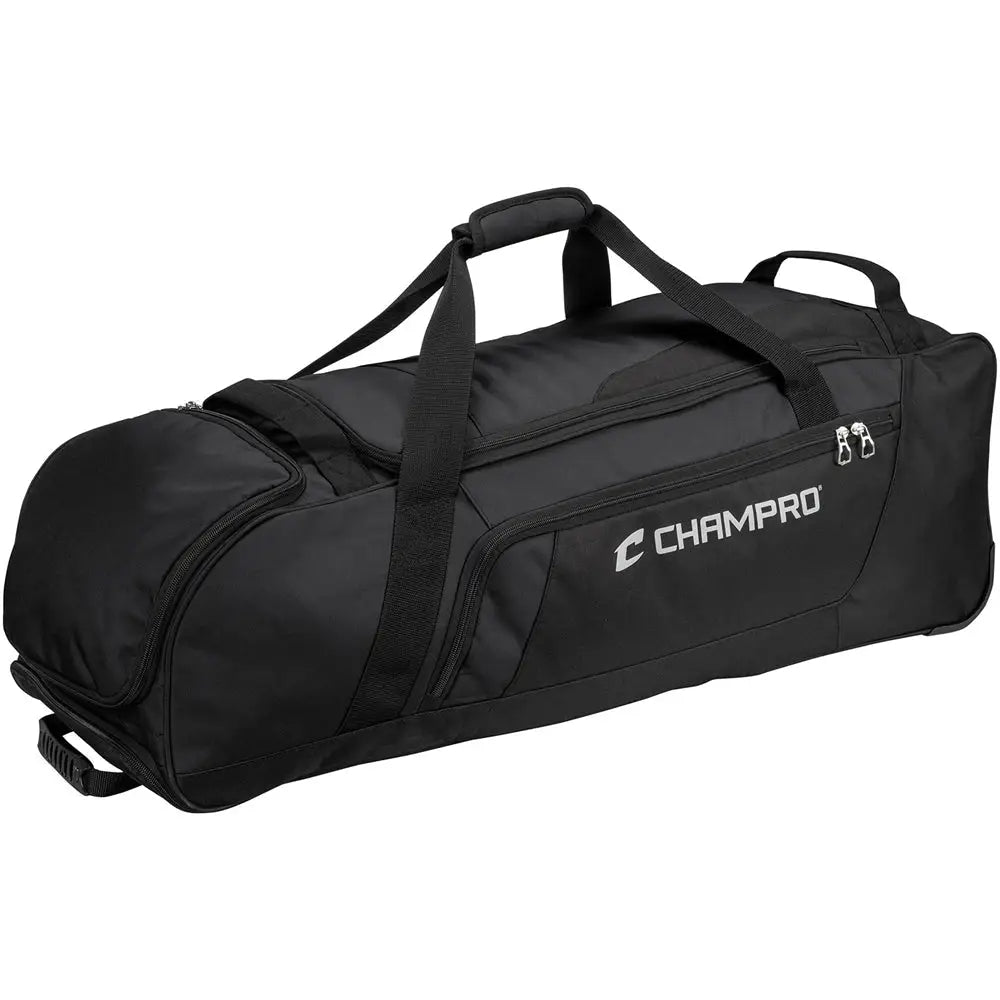 Champro E92 Boss Wheeled Catcher’s Bag - Black
