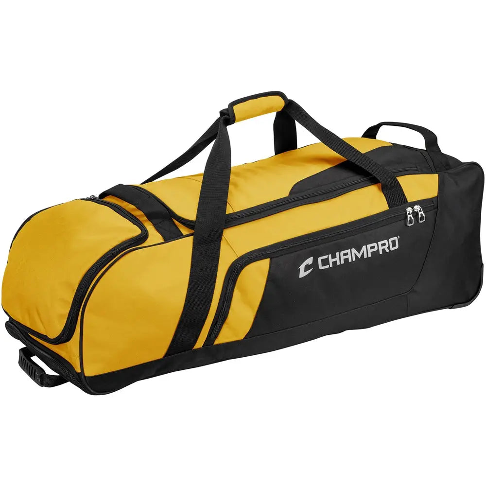Champro E92 Boss Wheeled Catcher’s Bag - Gold