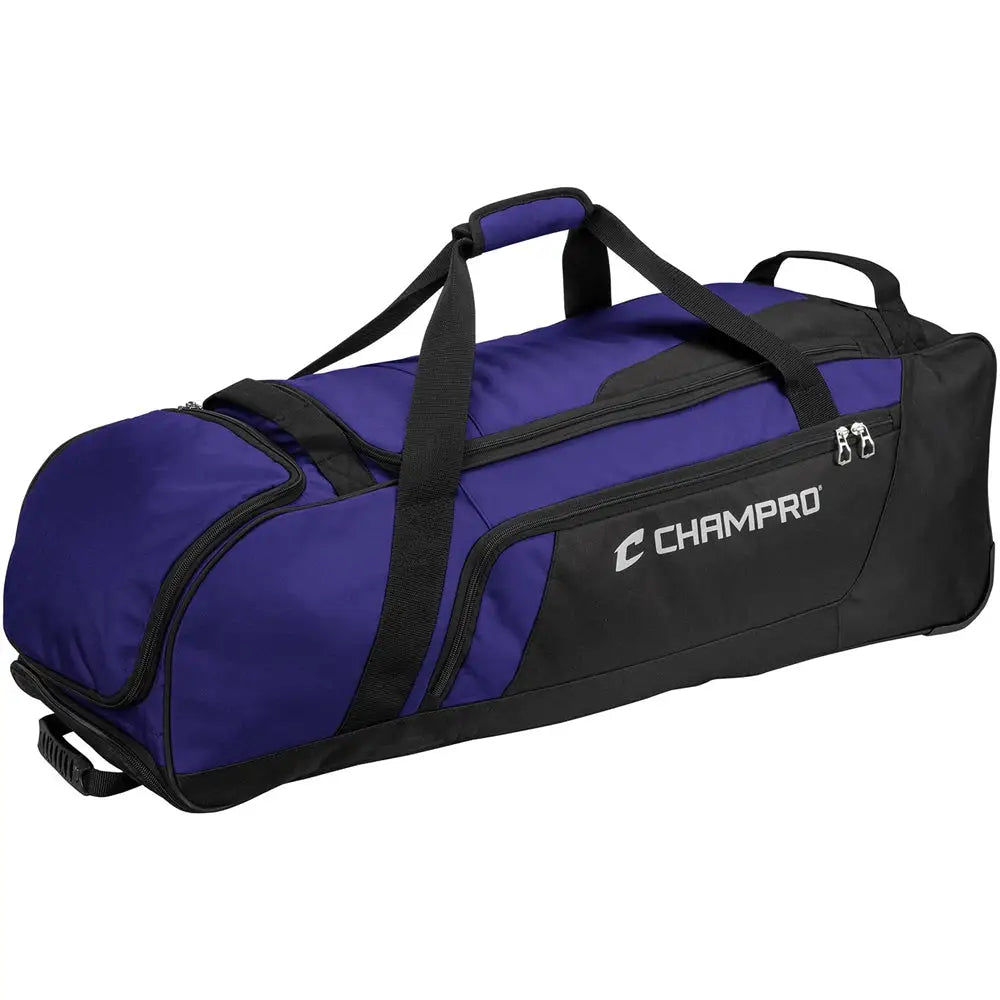 Champro E92 Boss Wheeled Catcher’s Bag - Purple