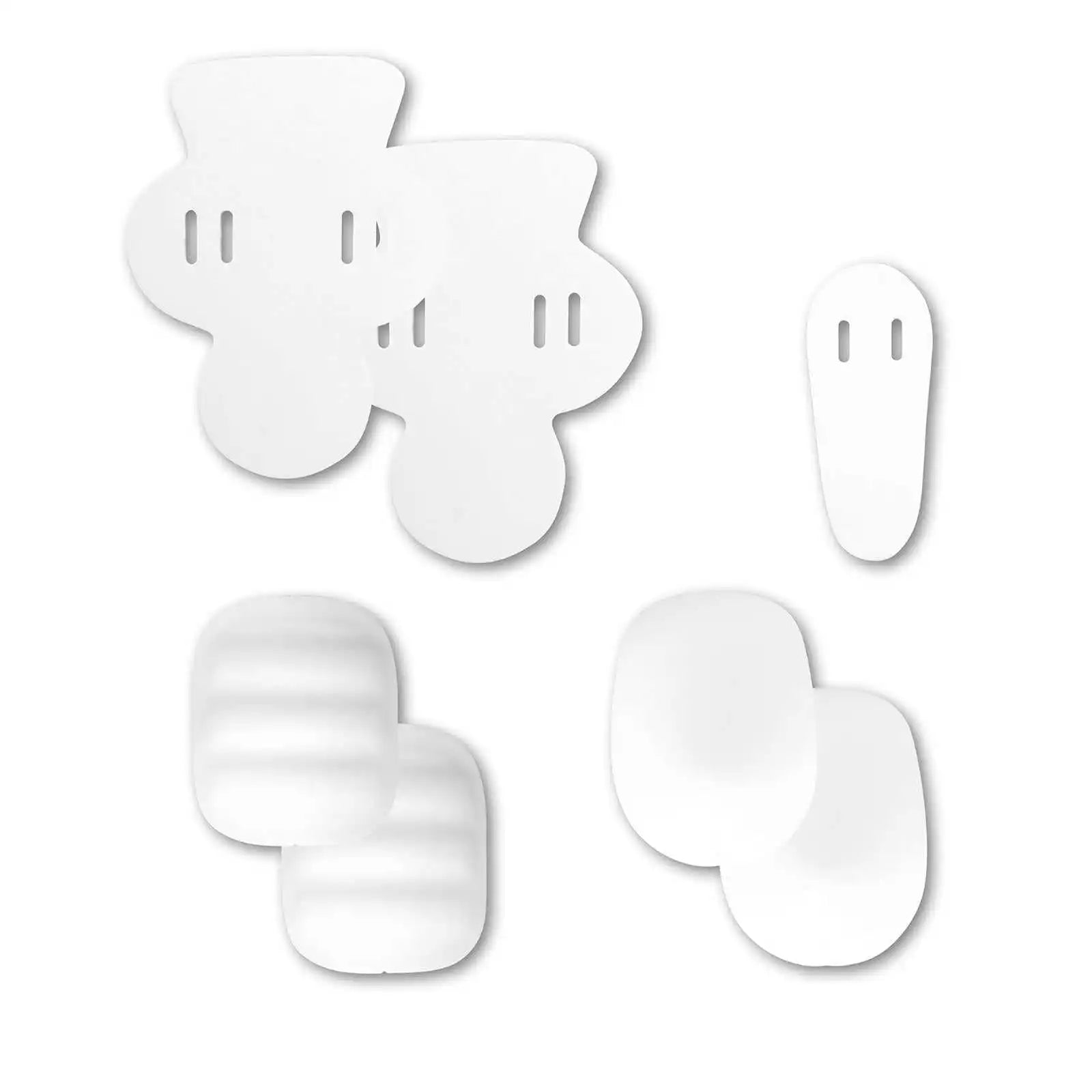 Champro F7pcy-sl Economy 7-piece Pad Set with Slots Youth - White