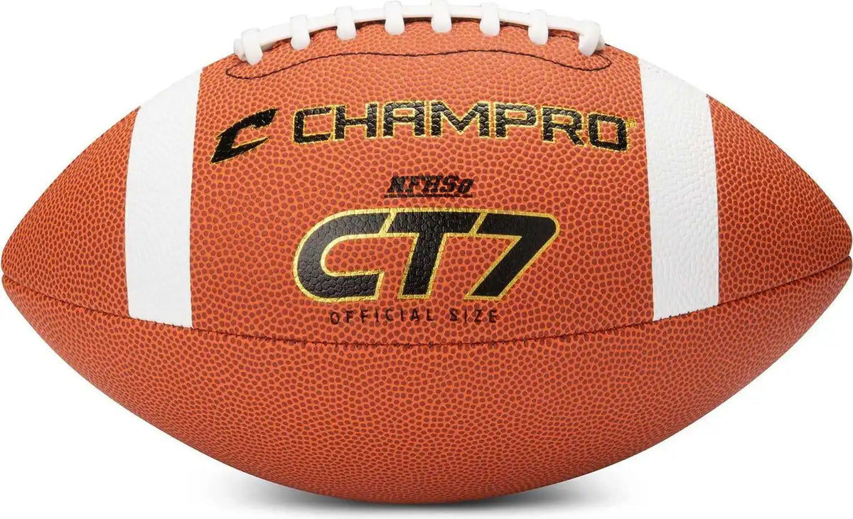 Champro Fb7 Ct7 ?700’’ Composite Football Tan White