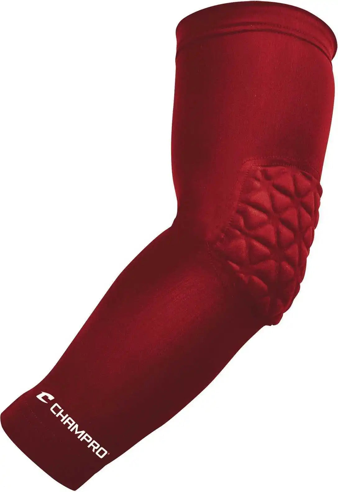 Champro Fcap Arm Sleeve with Elbow Padding - Scarlet