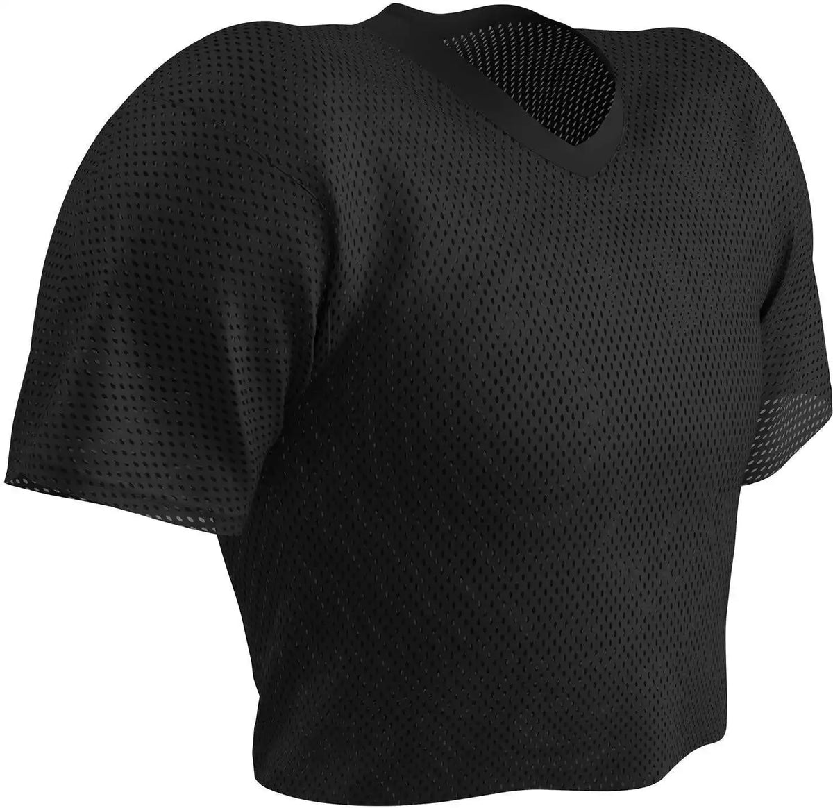 Champro Fj2 Polyester Porthole Mesh Practice Jersey - Black
