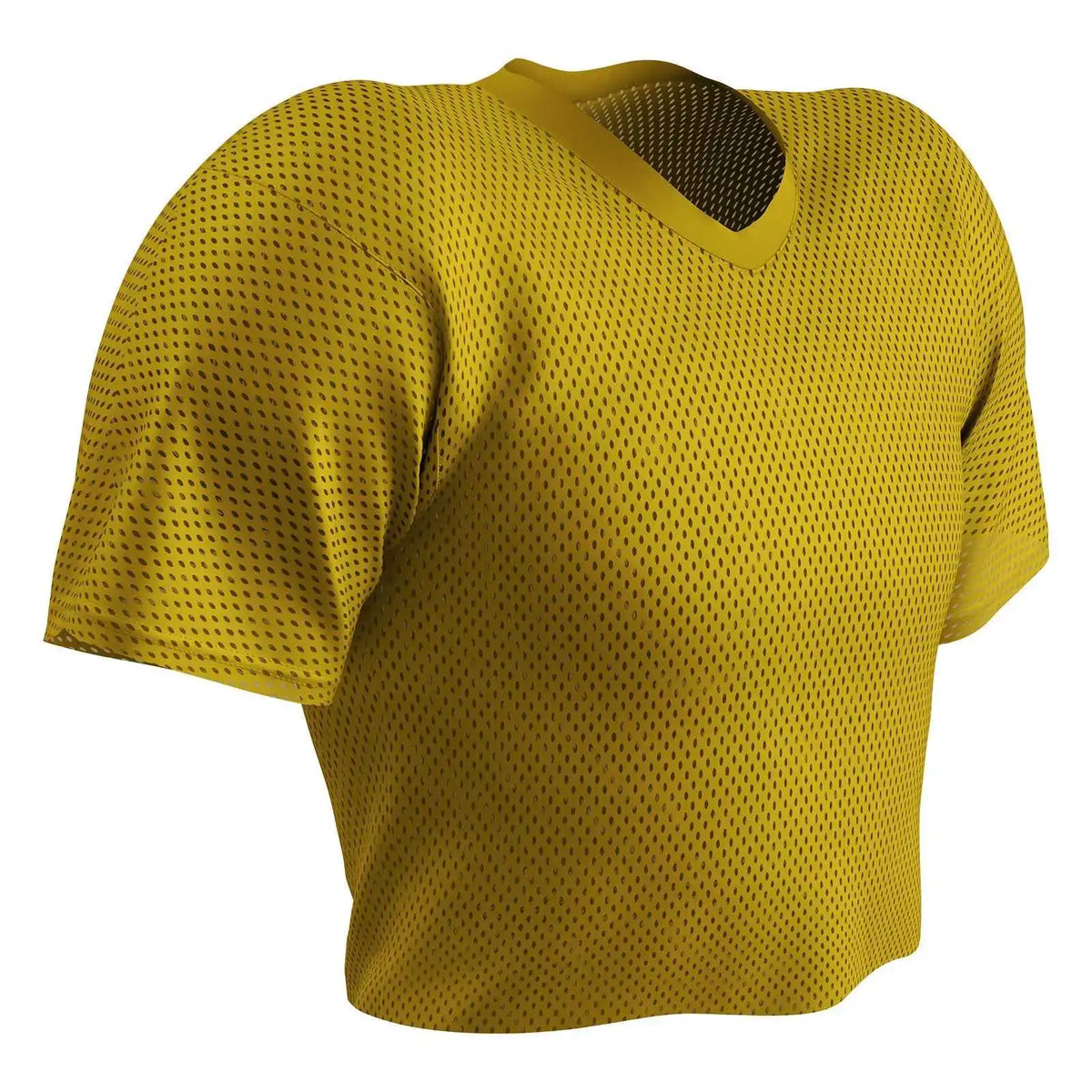 Champro Fj2 Polyester Porthole Mesh Practice Jersey - Gold