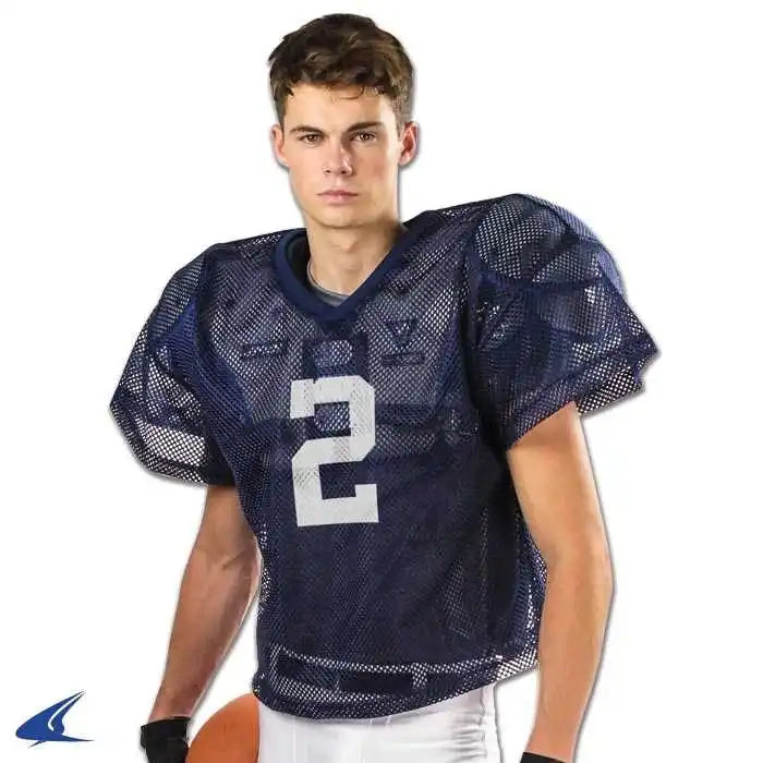 Champro Fj2 Polyester Porthole Mesh Practice Jersey - Navy