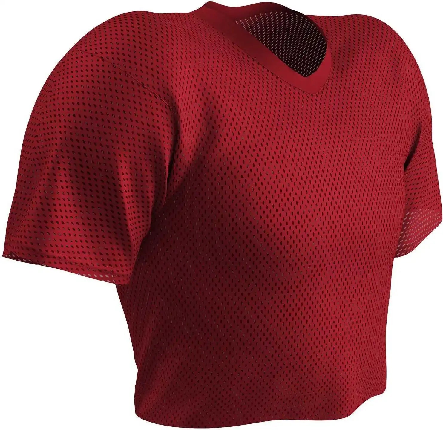 Champro Fj2 Polyester Porthole Mesh Practice Jersey - Scarlet