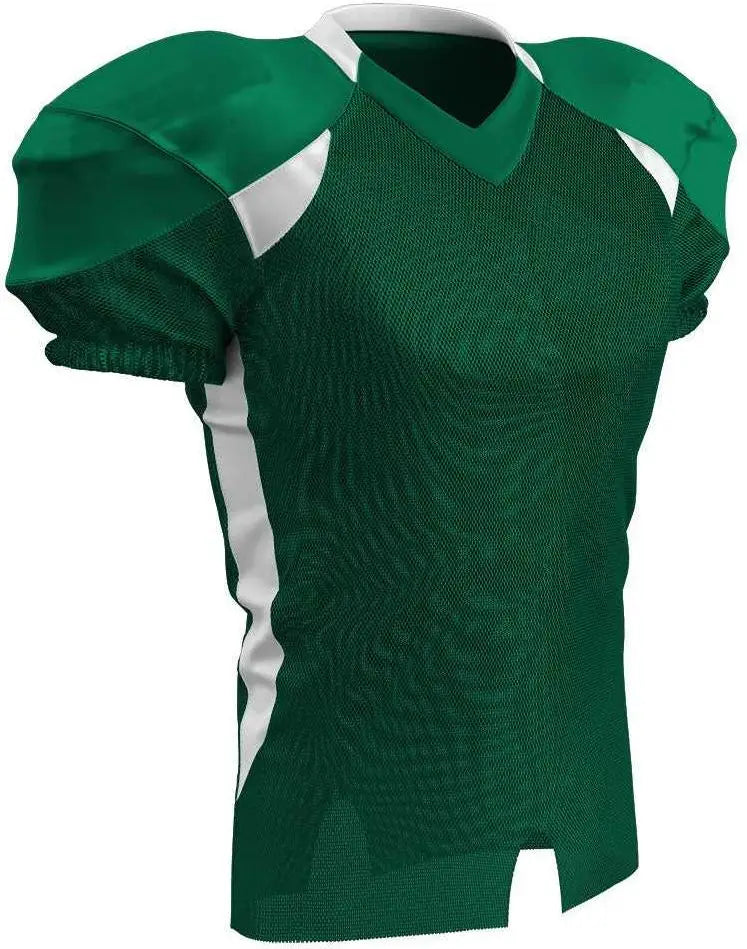 Champro Fj20 Huddle Stretch Polyester Dazzle Jersey - Forest White