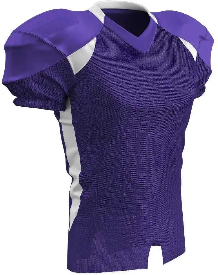 Champro Fj20 Huddle Stretch Polyester Dazzle Jersey - Purple White