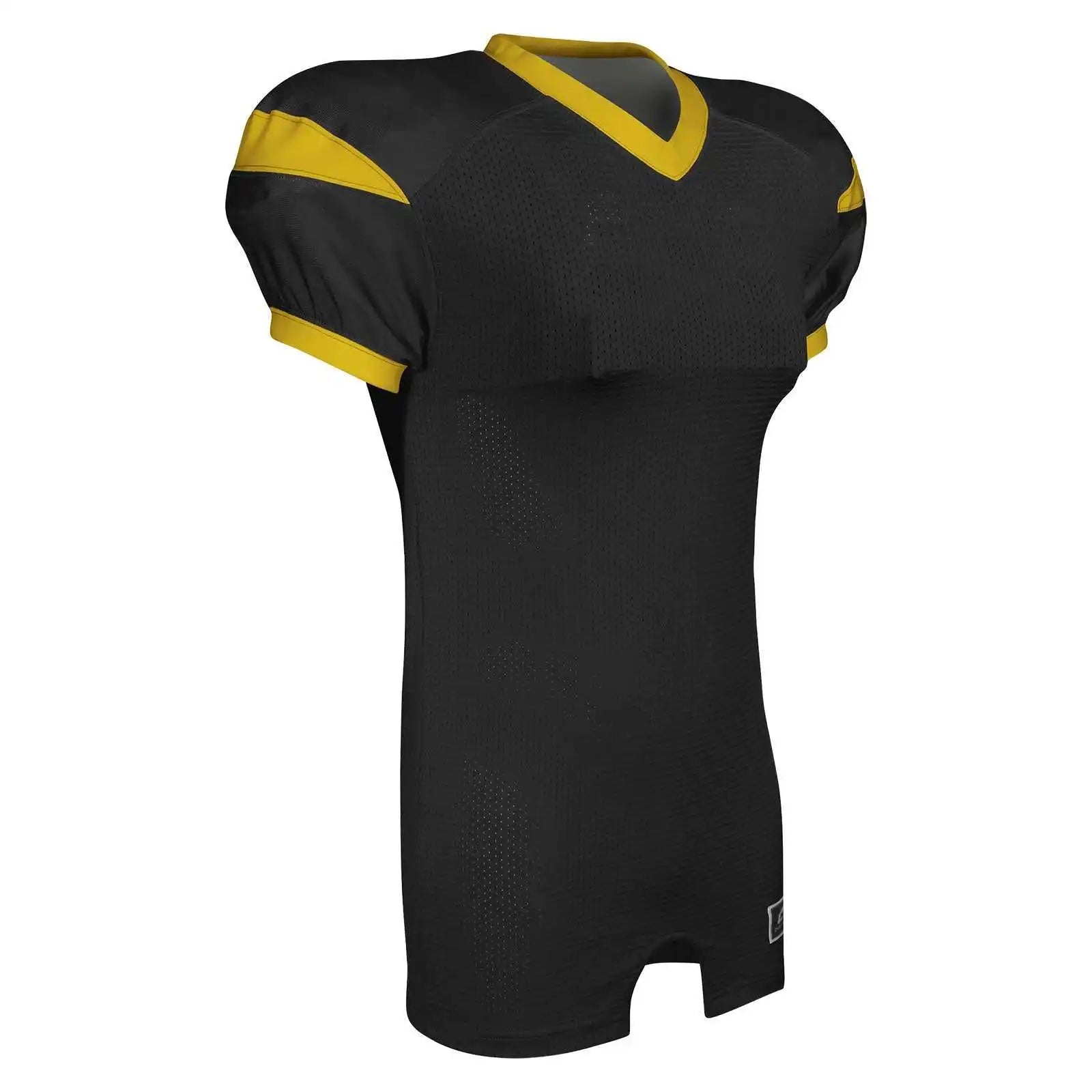 Champro Fj30 Backer Football Jersey - Black Gold