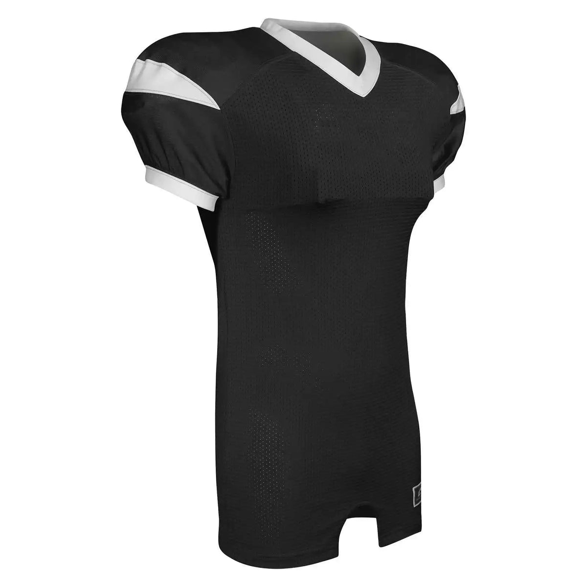 Champro Fj30 Backer Football Jersey - Black White