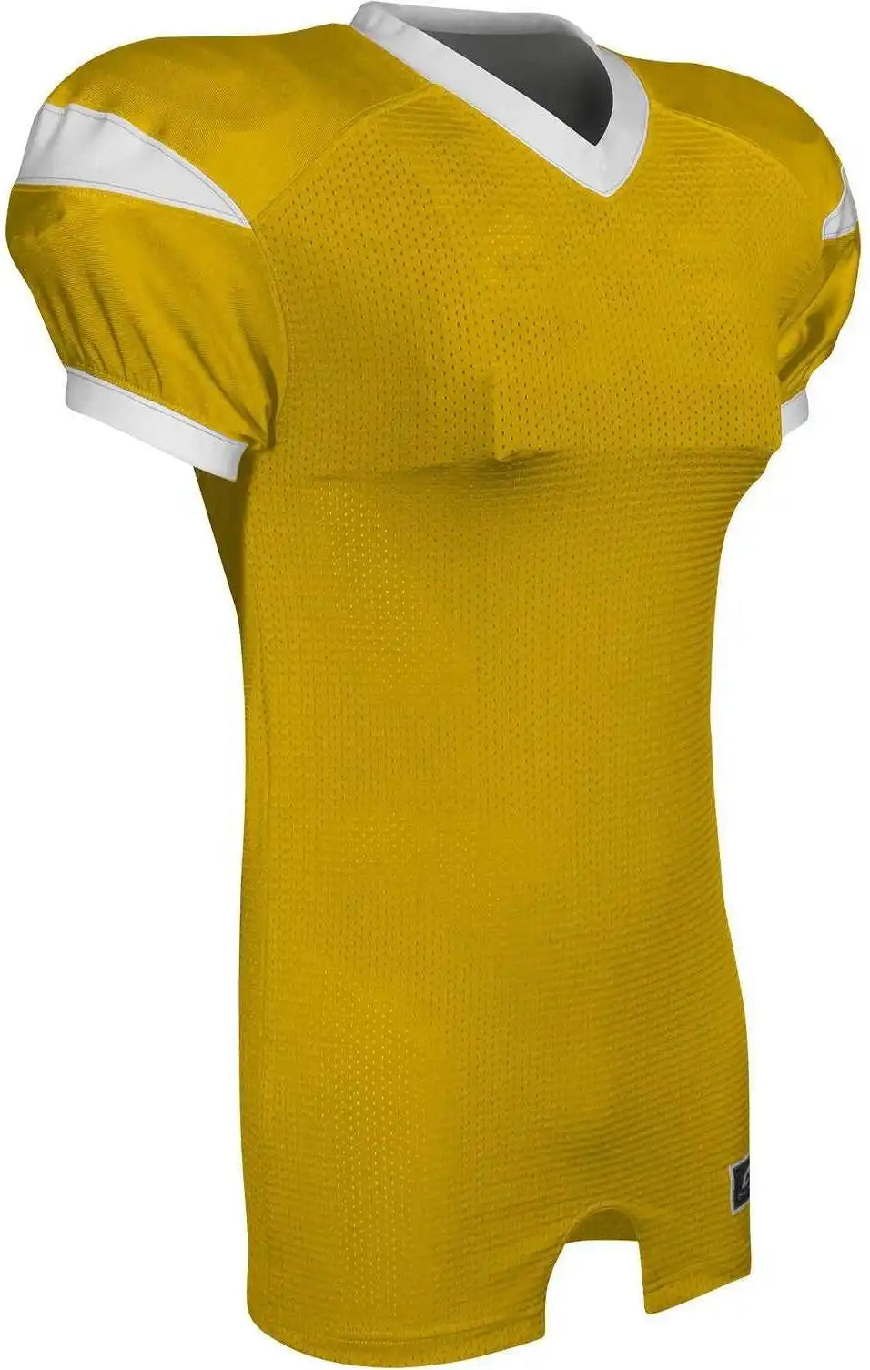 Champro Fj30 Backer Football Jersey - Gold White