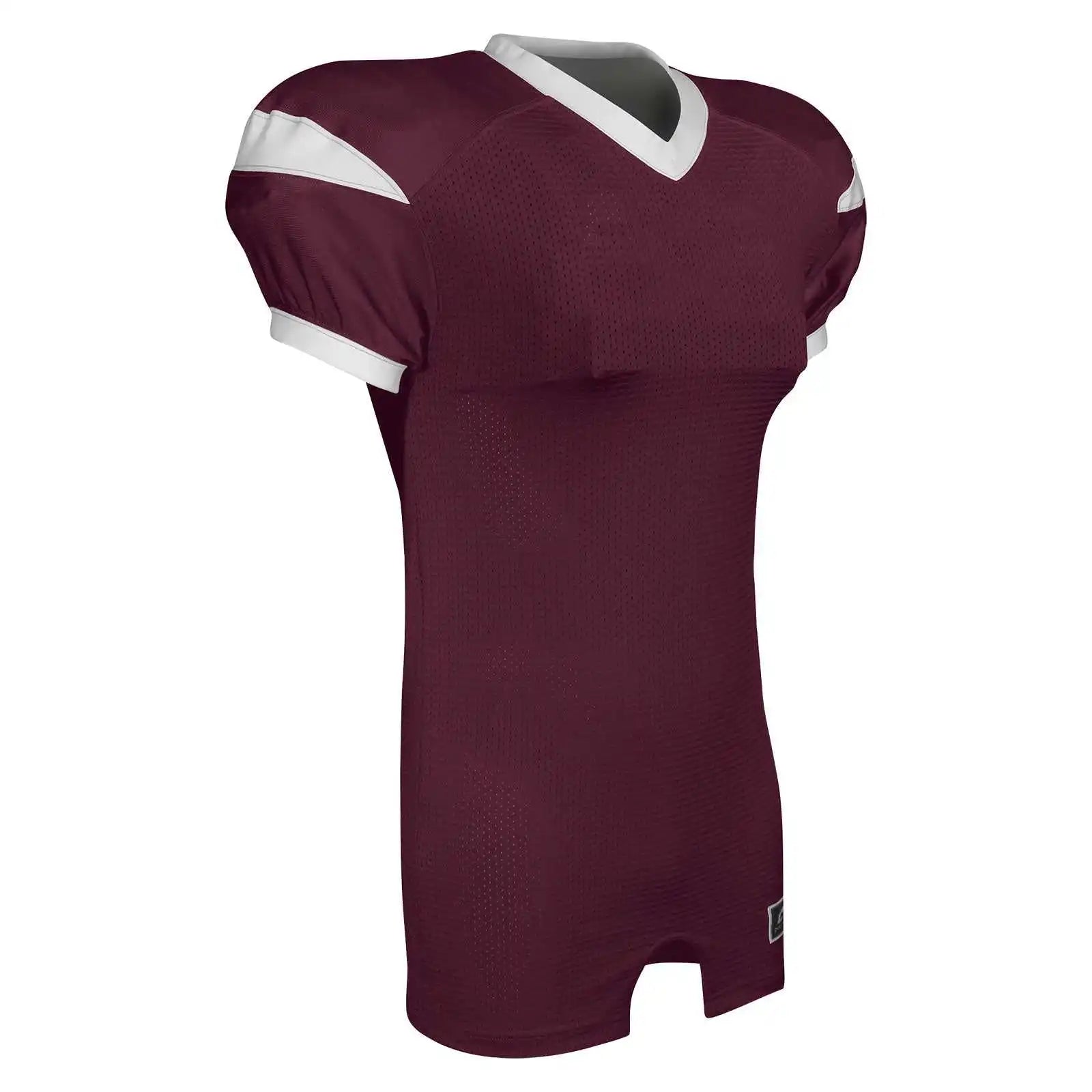 Champro Fj30 Backer Football Jersey - Maroon White