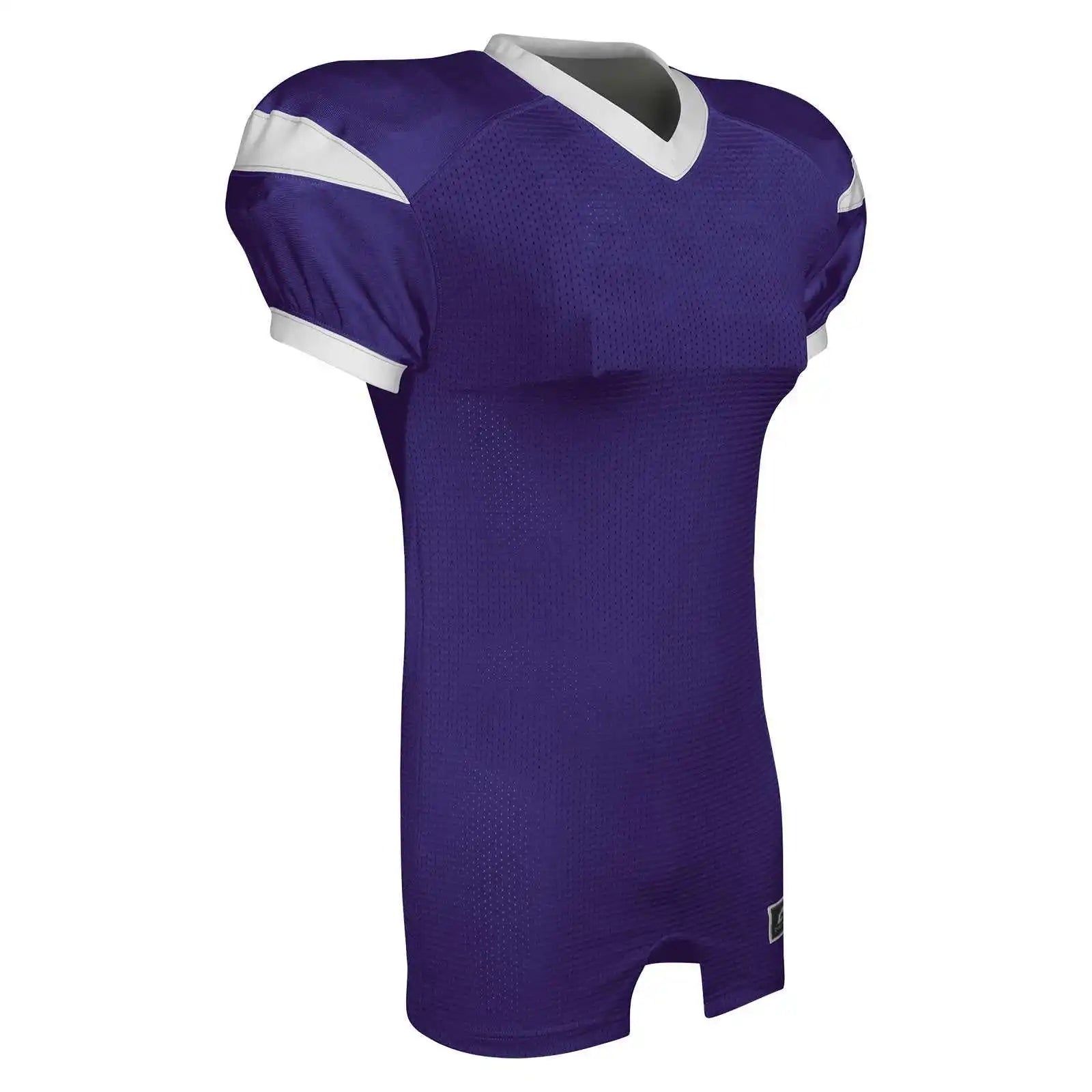 Champro Fj30 Backer Football Jersey - Purple White
