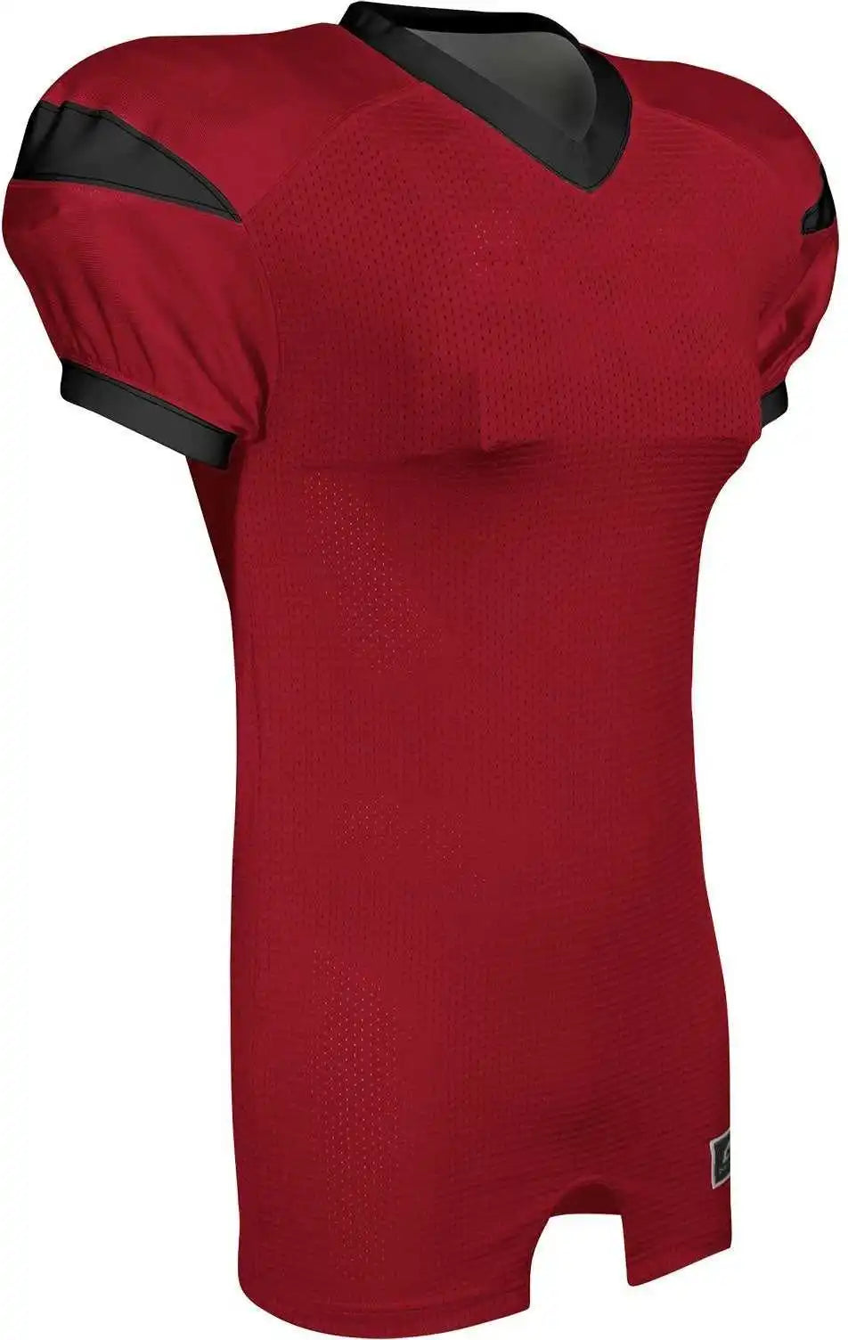 Champro Fj30 Backer Football Jersey - Scarlet Black