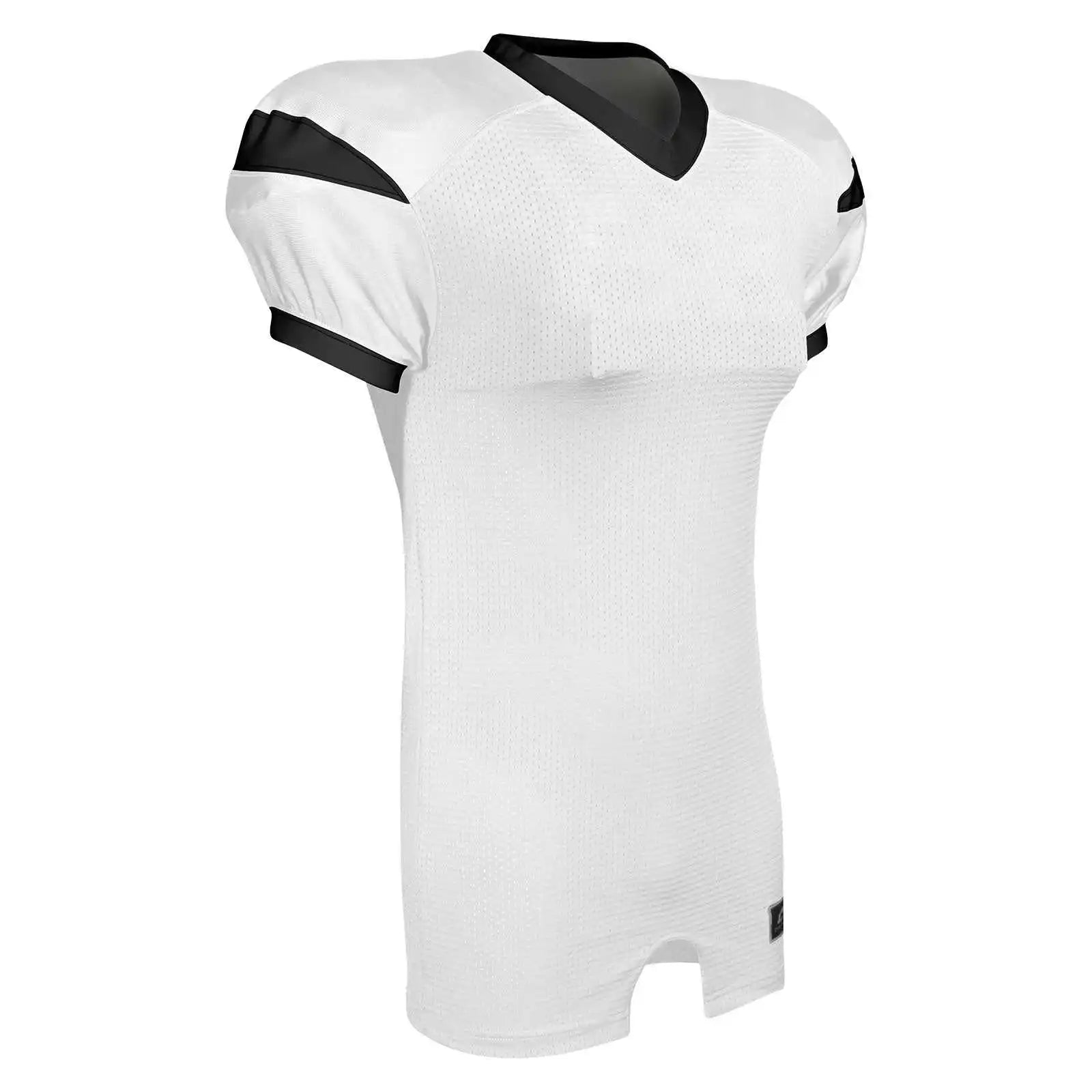 Champro Fj30 Backer Football Jersey - White Black