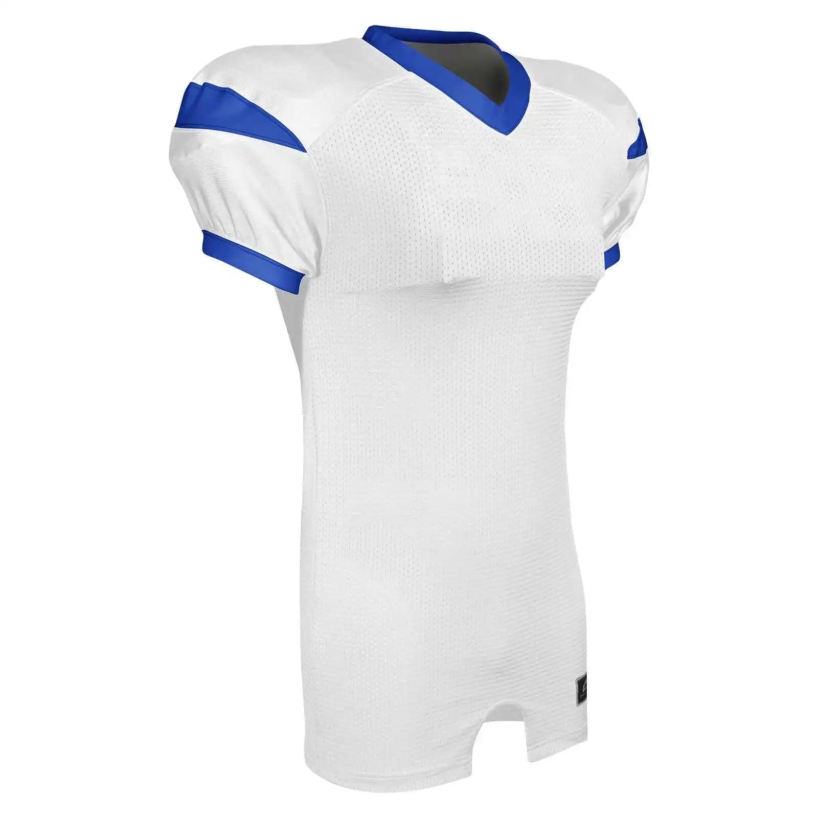 Champro Fj30 Backer Football Jersey - White Royal