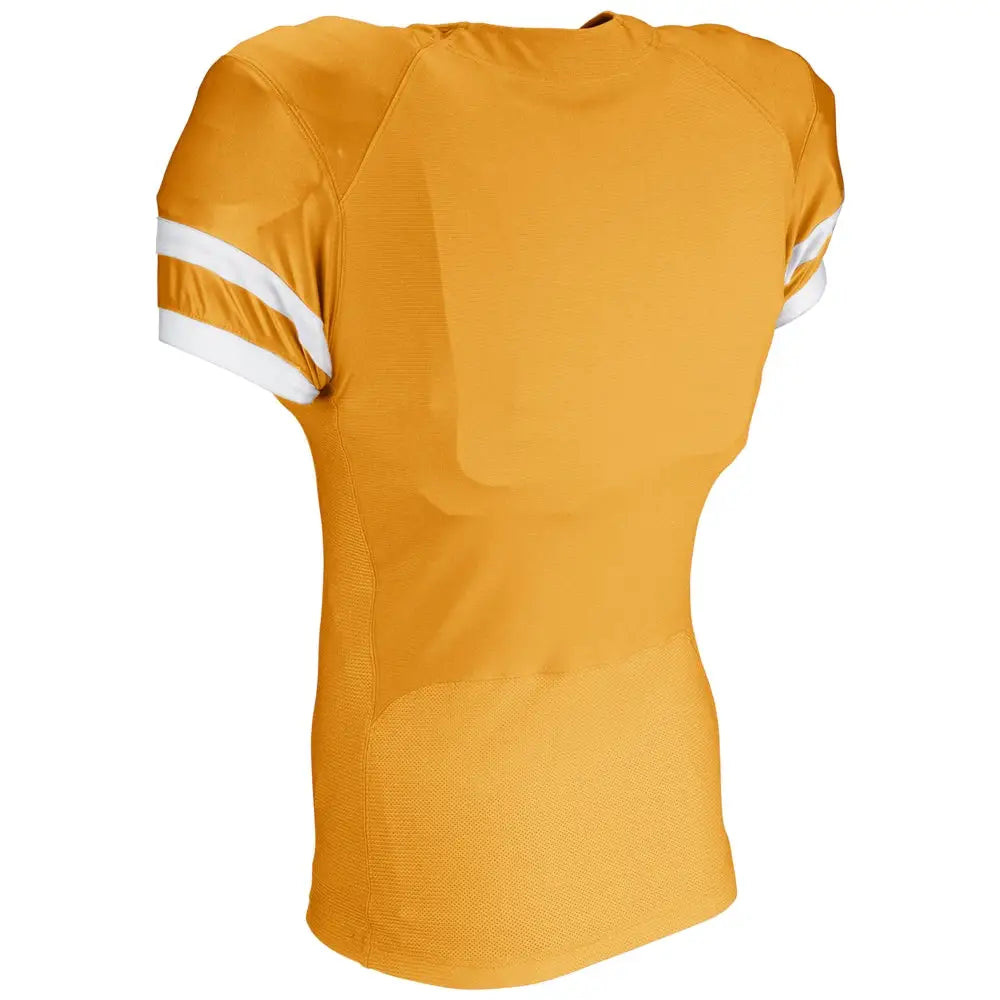 Champro Fj33 End Zone Football Jersey - Gold White