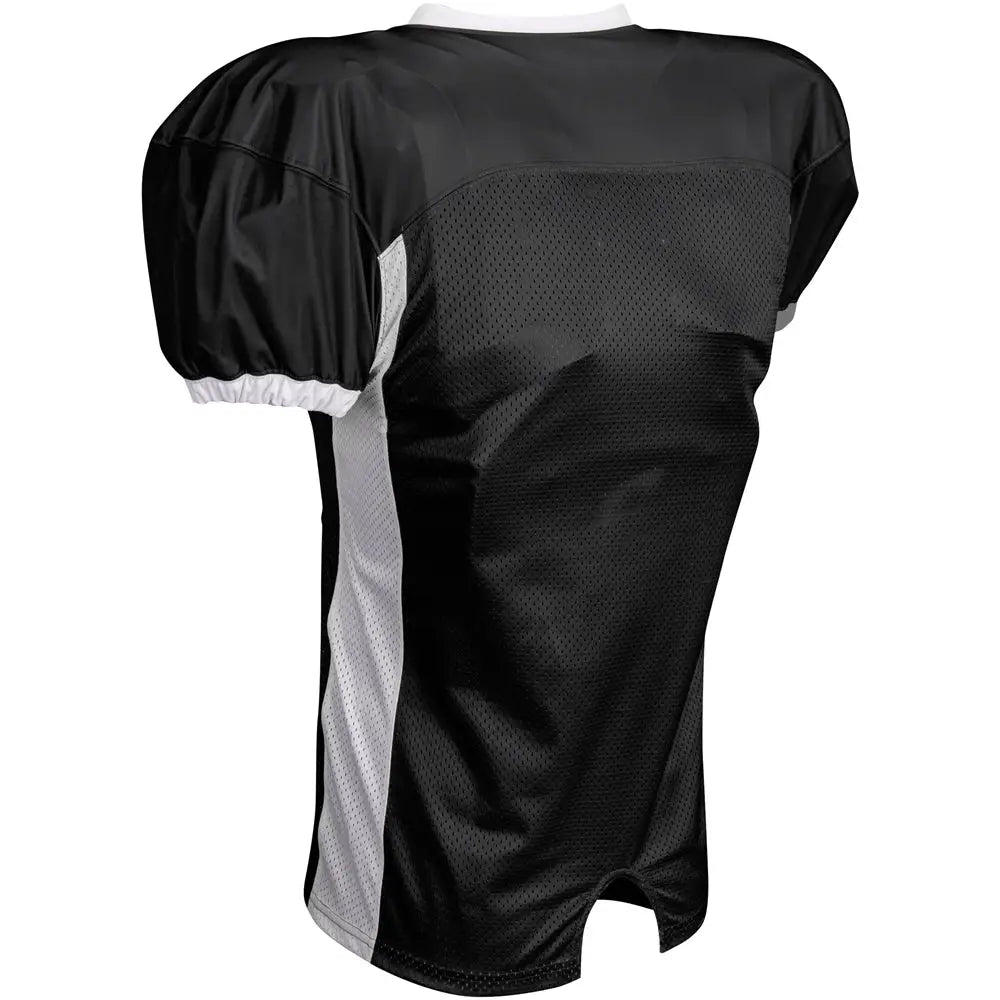 Champro Fj40 Blitz Football Jersey - Black White - Adult s