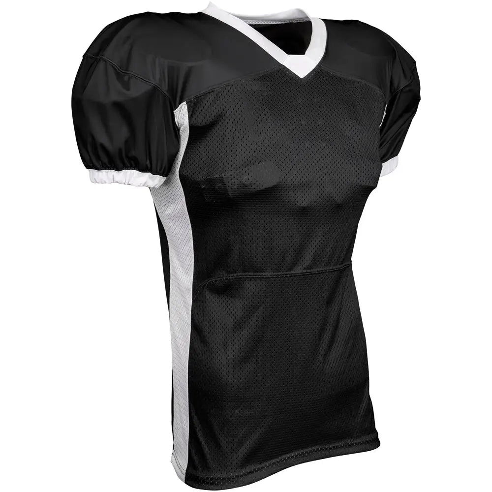 Champro Fj40 Blitz Football Jersey - Black White