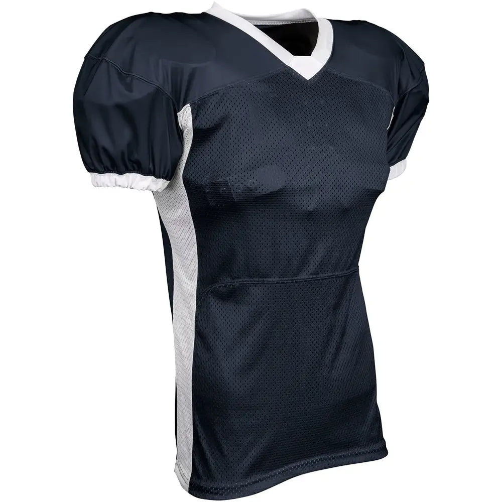 Champro Fj40 Blitz Football Jersey - Navy White - Adult s