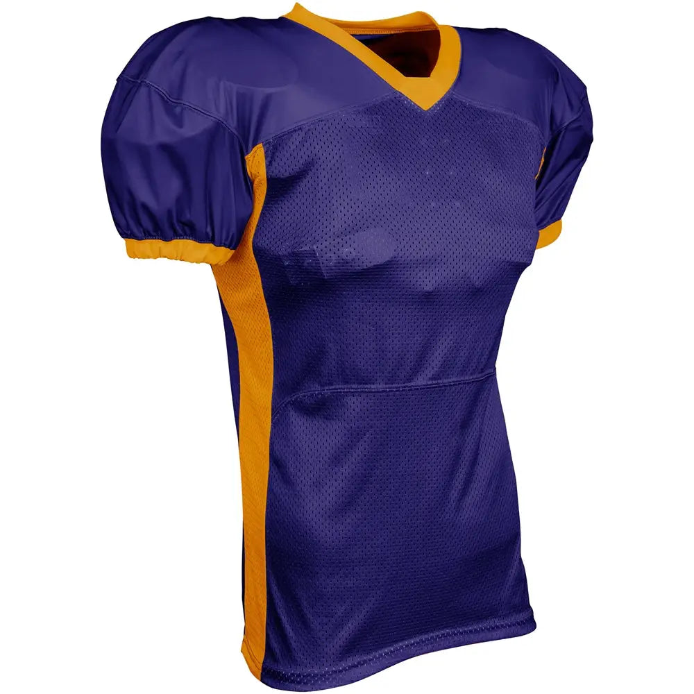 Champro Fj40 Blitz Football Jersey - Purple Gold - Adult s