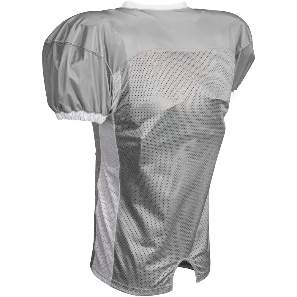 Champro Fj40 Blitz Football Jersey - Silver White - Adult s