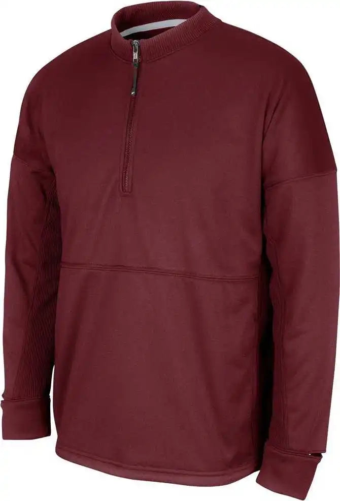Champro Flc4 Lineup Fleece Men’s 1/4 Zip Crew - Maroon