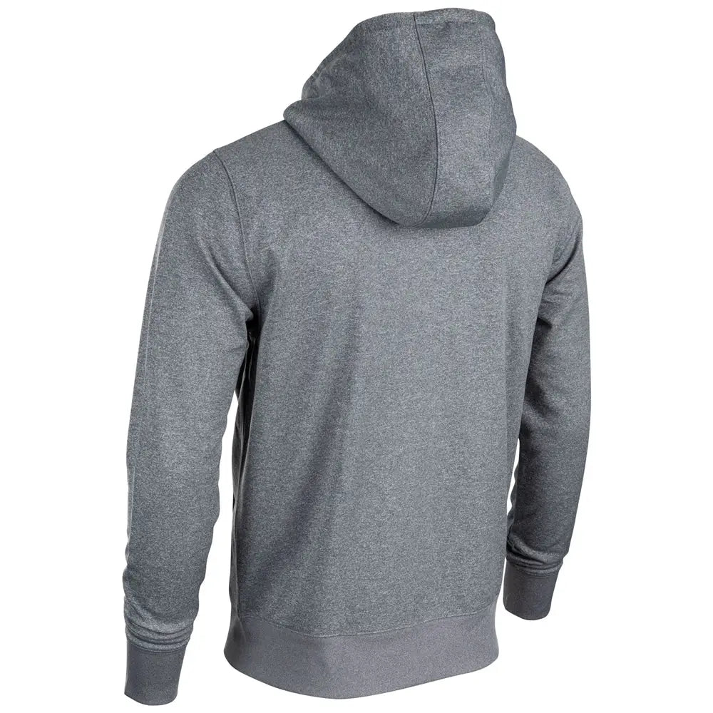 Champro Flc6 Lineup Fleece Zip Up Hoodie - Heather Grey - Adult s