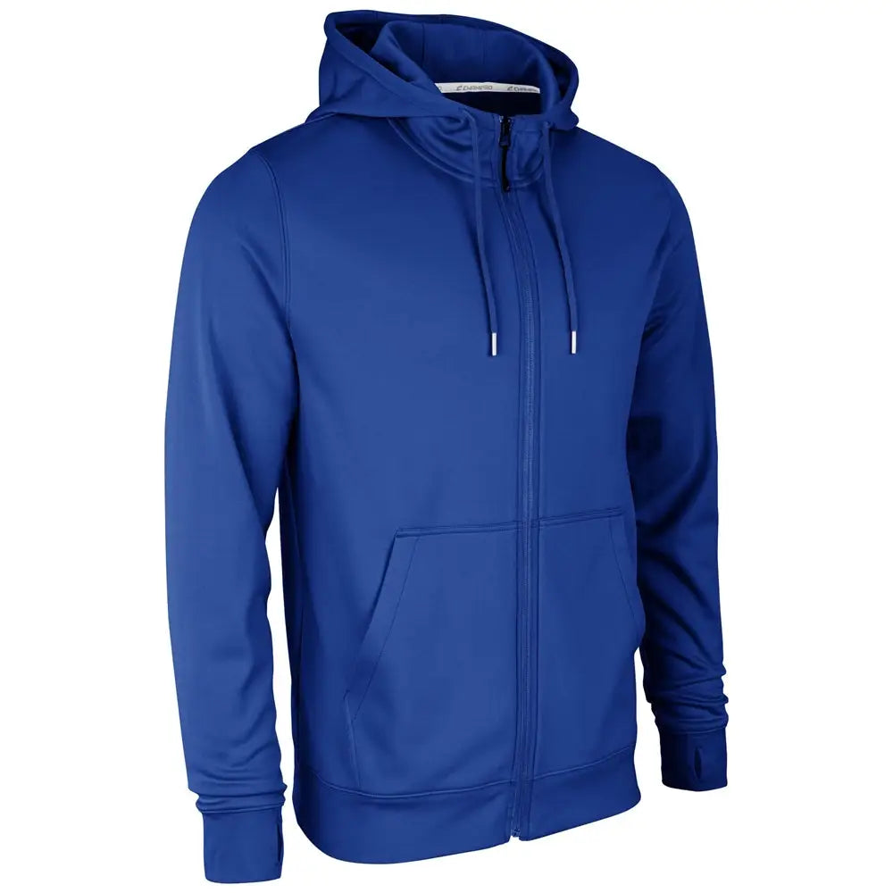 Champro Flc6 Lineup Fleece Zip Up Hoodie - Royal - Adult s