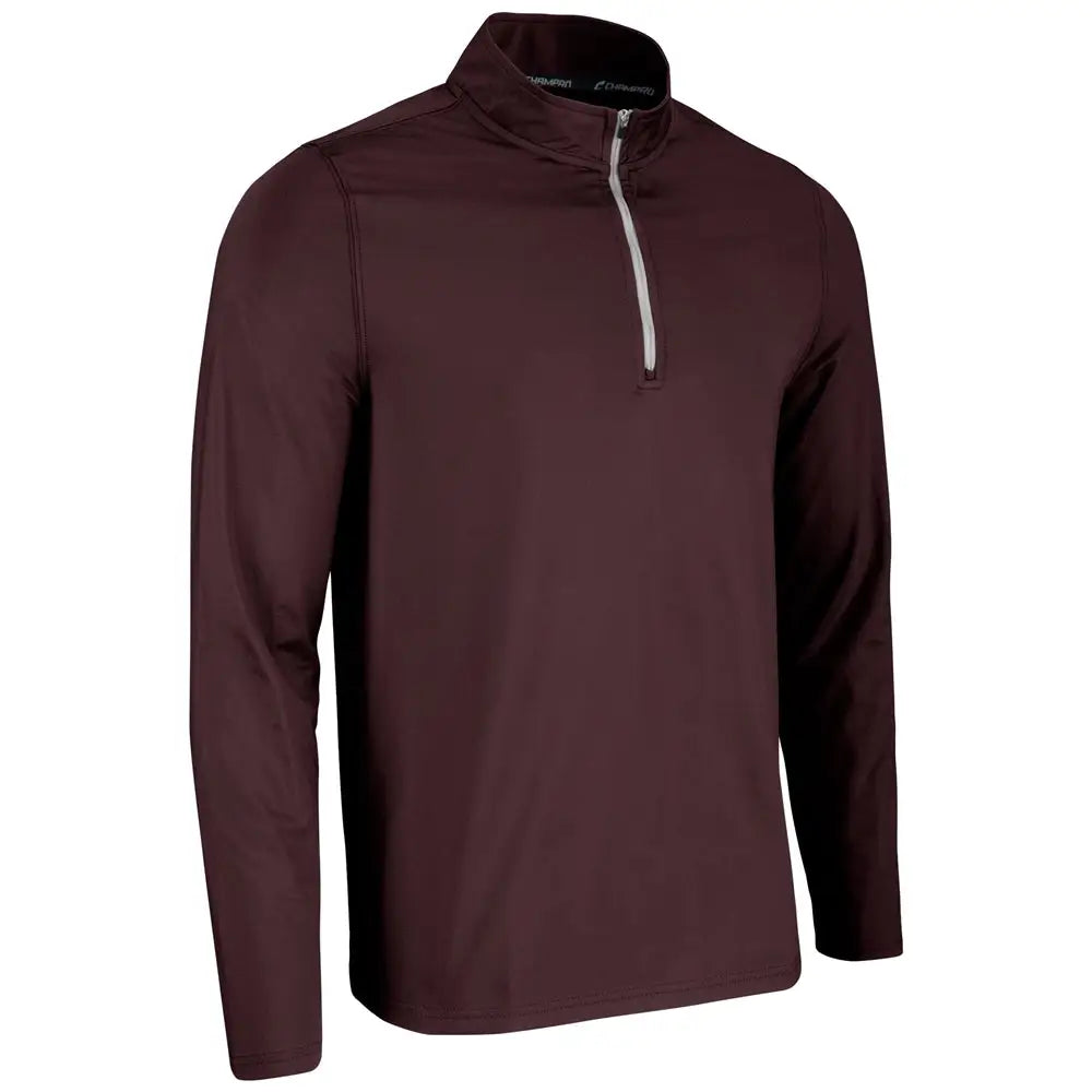 Champro Flq4 Performance 1/4 Zip - Maroon - Adult s