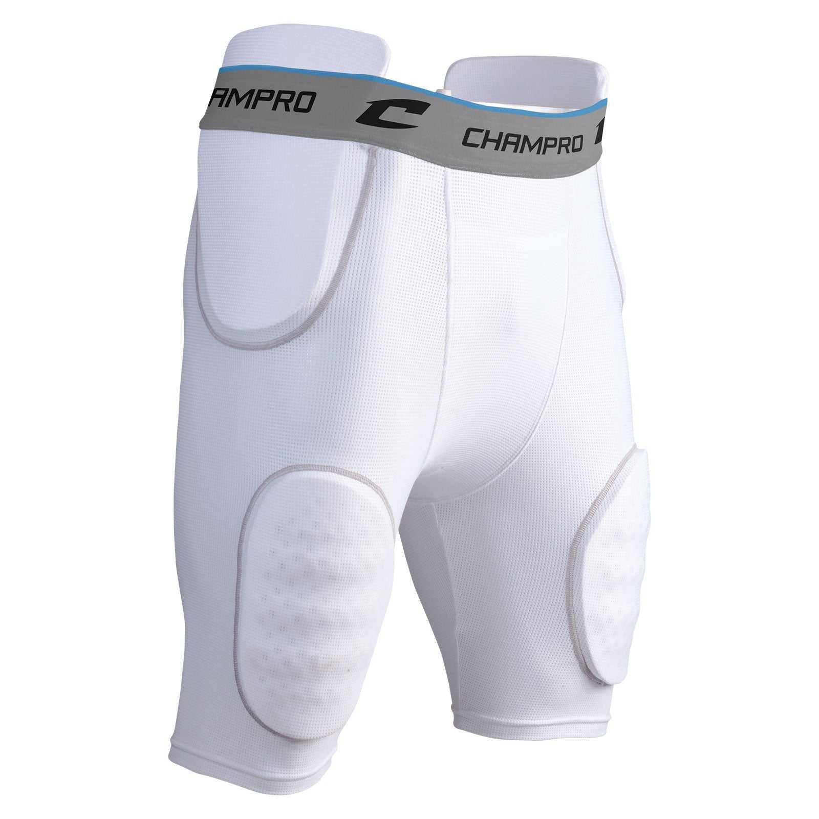 Champro Fpgu18 Formation 5-pad Integrated Girdle - White Gray