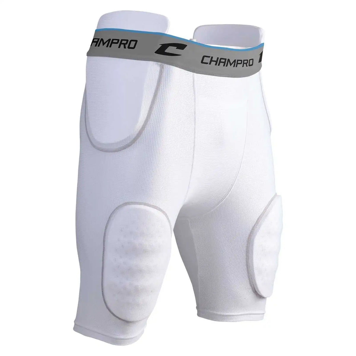 Champro Fpgu18 Formation 5-pad Integrated Girdle - White Gray
