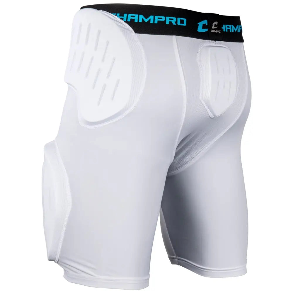 Champro Fpgu45 Formation 5-pad Girdle - White / Youth Xs